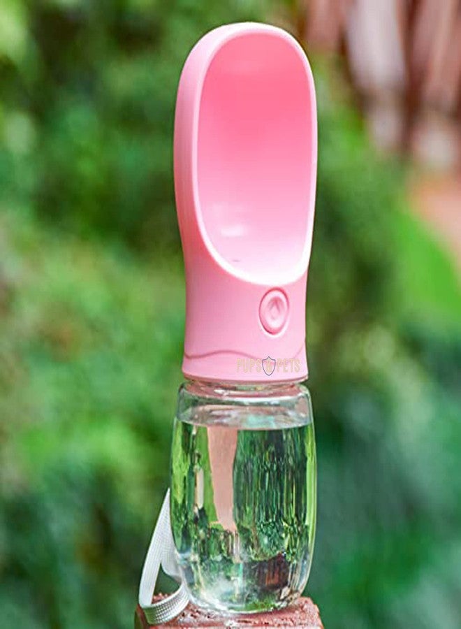 Pups&Pets Dog Water Bottle for Walking,Fashion Antibacterial Portable Pet Travel Water Drink Cup with Bowl Dispenser,Leak Proof,Portable,Fast and Easy - Food Grade BPA Free - Color May Vary - Image 3